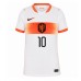 Holandsko Memphis Depay #10 Vonkajší Ženy futbalový dres MS 2026 Krátky Rukáv